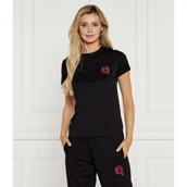 Koszulki i topy damskie - Karl Lagerfeld T-shirt Jelly Ikonik 2.0 | Regular Fit - miniaturka - grafika 1
