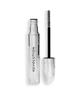 Makeup Revolution Metallic Muse Silver Glitter Top Coat Mascara - Tusze do rzęs - miniaturka - grafika 1