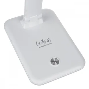 Maclean Lampka biurkowa LED 9w z ładowarką Qi MCE616W - Lampy stojące - miniaturka - grafika 12