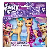 Figurki dla dzieci - Hasbro, My Little Pony Movie Bff Adventures Ast - Sunny I Hitch - miniaturka - grafika 1