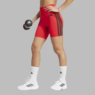 Spodnie sportowe damskie - Spodenki fitness damskie ADIDAS - miniaturka - grafika 1