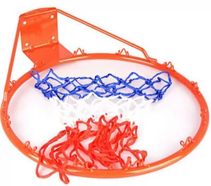 Spartan Sport Obręcz do koszykówki z siatką 45cm S-1107 - Koszykówka - miniaturka - grafika 1