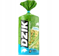Pieczywo chrupkie - DZIK WAFLE KUKURYDZIANE LOW FAT - ZIELONA CEBULKA 120g - miniaturka - grafika 1