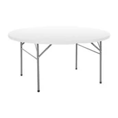 Stoły ogrodowe - Home&Garden Stół cateringowy składany okrągły 152 cm 584483 - miniaturka - grafika 1