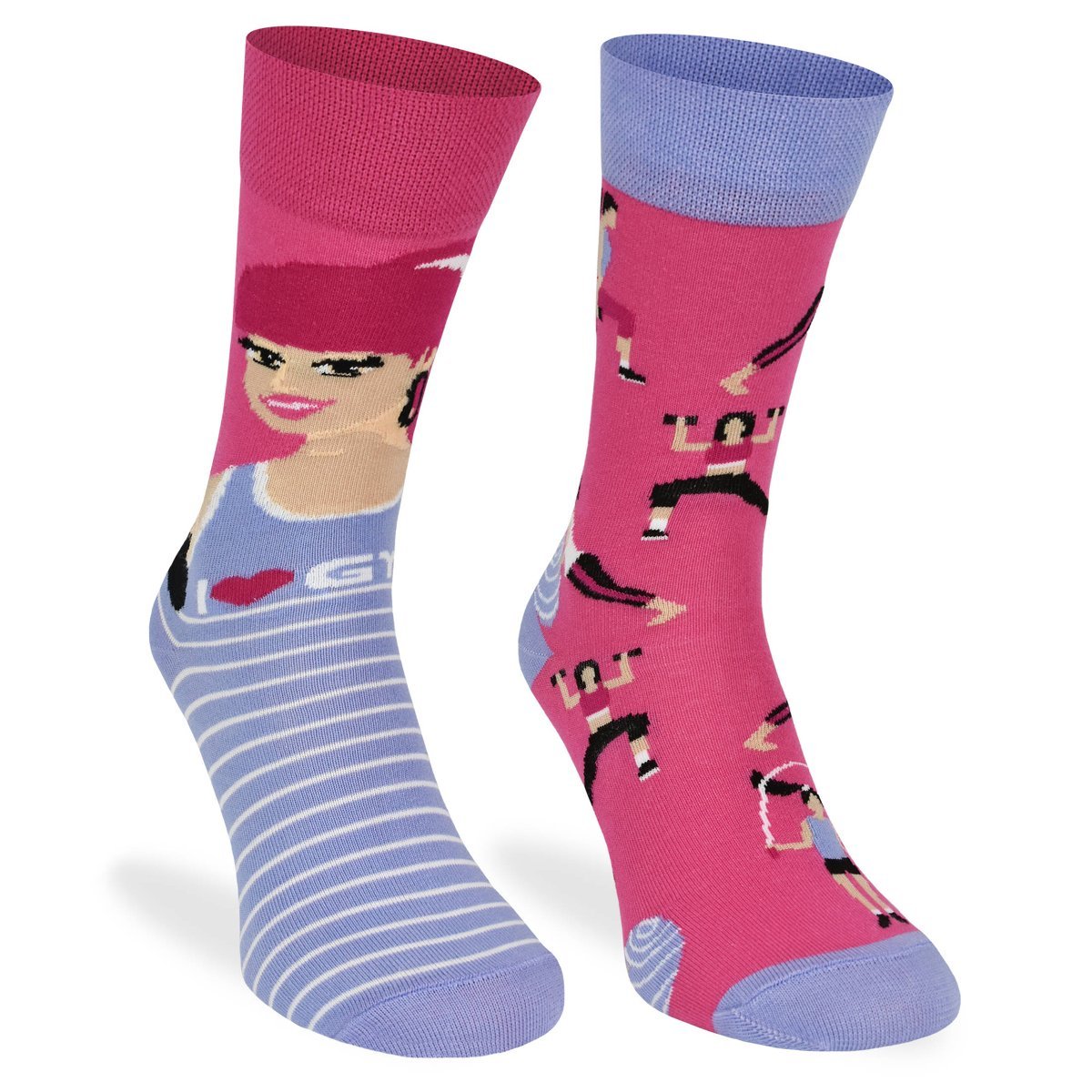 Comodo, Kolorowe Skarpetki, Fitness, rozmiar 43/46