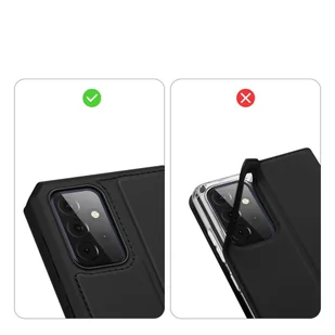 Dux Ducis Skin X kabura etui pokrowiec z klapką Samsung Galaxy A72 4G czarny - Etui i futerały do telefonów - miniaturka - grafika 10