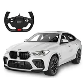 Zabawki zdalnie sterowane - Samochód zdalnie sterowany RASTAR BMW X6 M 99200 - miniaturka - grafika 1