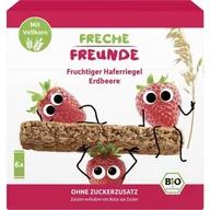 Przekąski dla dzieci - Freche Freunde, Bio, Batoniki owsiane z owocami, 6x30 g - miniaturka - grafika 1