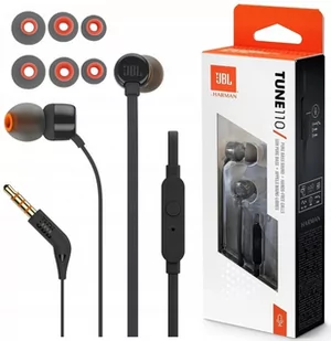 JBL TUNE 110 Czarne - Słuchawki - miniaturka - grafika 1