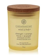 Świece - Chesapeake Bay Candle Mind & Body Strength & Energy - Pineapple Coconut Świeca zapachowa 96 g - miniaturka - grafika 1