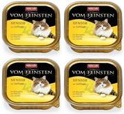Mokra karma dla kotów - Animonda Vom Feinsten Senior Cat smak: z drobiem 6 x 100g - miniaturka - grafika 1