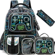 Torebki damskie - Plecak Szkolny Torba Na Ramię Piórnik Kompletny Zestaw Szkolny Dla Dzieci - miniaturka - grafika 1