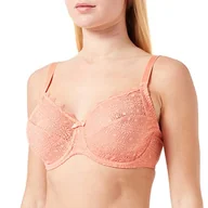 Biustonosze - Passionata Ge bardzo zakrywający biustonosz z fiszbinami, bielizna damska, brzoskwinia, 95C - miniaturka - grafika 1
