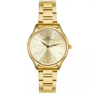 Zegarki męskie - Zegarek męski Jordan Kerr C4018 złoty - miniaturka - grafika 1