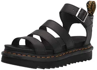Sandały damskie - Dr. Martens Sandały damskie Blaire, Czarny, 37 EU - miniaturka - grafika 1