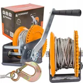 Akcesoria motoryzacyjne - LINOWA WCIĄGARKA WYCIĄGARKA KORBOWA RĘCZNA 545KG 10M NA KORBĘ - miniaturka - grafika 1