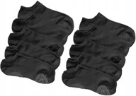 Skarpetki męskie - Stopki ABS Antypoślizgowe Męskie Skarpetki Bambusowe Czarne 10-PAR 39-42 - miniaturka - grafika 1