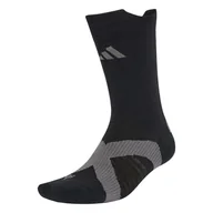 Skarpetki męskie - Skarpety za kostkę ADIDAS RUNXCLIMA SOCK JV5925 – Czarny - miniaturka - grafika 1