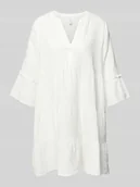 Sukienki - Sukienka o kroju podkreślającym figurę z czystej bawełny model ‘THYRA’ - miniaturka - grafika 1