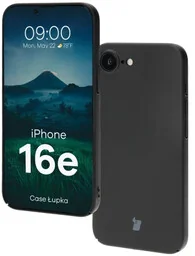 Bizon Etui Case Łupka do iPhone 16e, czarne - Etui i futerały do telefonów Bizon Etui Case Łupka do iPhone 16e, czarne - Etui i futerały do telefonów - miniaturka - grafika 1