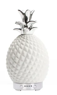 DYFUZOR ZAPACHOWY Nawilżacz Ananas AROMATERAPIA LED 7 kolorów CERAMICZNY - Pozostałe urządzenia kosmetyczne - miniaturka - grafika 1