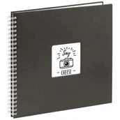 Albumy fotograficzne - Hama Album spiralny Fine Art, 36 x 32 cm, 50 białych stron, czarna 00001962 - miniaturka - grafika 1