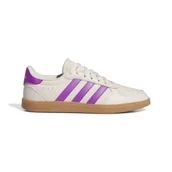 Sneakersy damskie - Damskie Sneakersy ADIDAS BREAKNET SLEEK IH5420 – Beżowy - miniaturka - grafika 1
