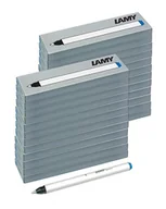 Wkłady do długopisów - LAMY T11 Wkład do długopisu kulkowego, zestaw 24 szt. z dużym zapasem atramentu i końcówką do pisania ze stali nierdzewnej w kolorze niebieskim (zmywalnym) do długopisu kulkowego model 311 Lamy - miniaturka - grafika 1