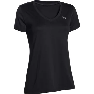 Koszulka damska Under Armour TECH SSV - SOLID - Koszulki sportowe damskie - miniaturka - grafika 8