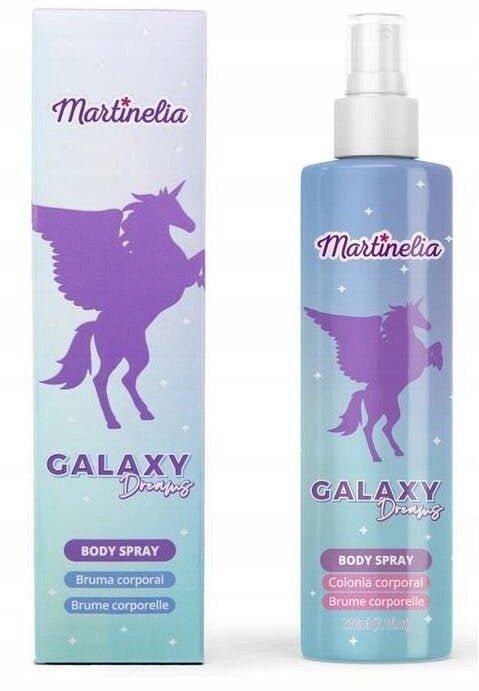 Vaisių kvapo kūno purškiklis vaikams Martinelia Body Spray Galaxy Dream, 210 ml