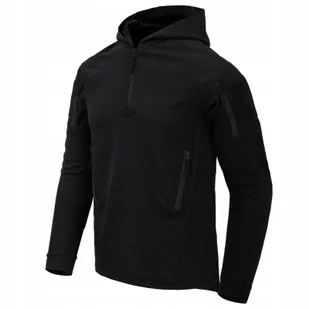 Bluza Meska Z Kapturem Kangurka Range Hoodie Helikon Czarna - Bluzy męskie - miniaturka - grafika 1