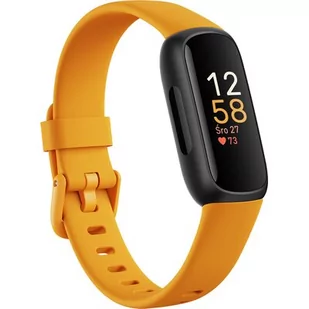 Fitbit Inspire 3 FB424BKYW Pomarańczowy - Smartband - miniaturka - grafika 1