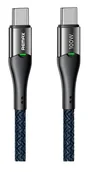 Kable USB - KABEL REMAX USB-C QC PD SZYBKIE ŁADOWANIE 100W wzmocniony kabel 1,2m - miniaturka - grafika 1