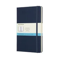 Wizytowniki - Moleskine kolorowy writing notebook, szafir Large/A5 8058341715437 - miniaturka - grafika 1