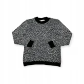 Swetry damskie - Sweterek damski długi rękaw CALVIN KLEIN JEANS XS - Calvin Klein - miniaturka - grafika 1