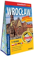 Atlasy i mapy - comfort! map wrocław 1:18 000 mapa kieszonkowa - miniaturka - grafika 1