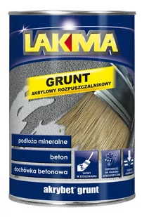 Grunt do posadzek betonowych Akrybet bezbarwny 4l - Grunty do ścian - miniaturka - grafika 1