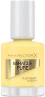 Lakiery do paznokci - Lakier do paznokci Max Factor Miracle Pure Nail Polish 500-Lemon Tea 12 ml (3616303252571) - miniaturka - grafika 1