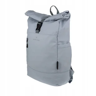 Plecak Miejski Bergson Roll-Top Citychic 25L Grey 25 litrów - Plecaki - miniaturka - grafika 1