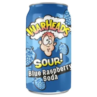 Warheads Blue Raspberry Soda 330ml - Napoje gazowane - miniaturka - grafika 1