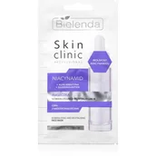 Maseczki do twarzy - Bielenda Skin Clinic Niacynamid Maseczka 8 g - miniaturka - grafika 1