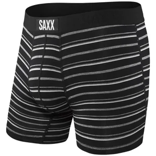 Bokserki Saxx Vibe Boxer Brief Rozmiar: M / Kolor: czarny/biały - Majtki męskie - miniaturka - grafika 1