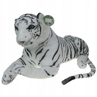 Maskotki i pluszaki - Pluszowe ZOO: Maskotka Tygrys biały leżący 75cm (73294) - miniaturka - grafika 1