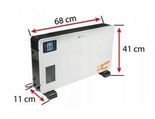 Grzejnik elektryczny konwektorowy LTC 2300W termostat WiFi + pilot TUYA MA UG25 - Ogrzewanie przenośne - miniaturka - grafika 4