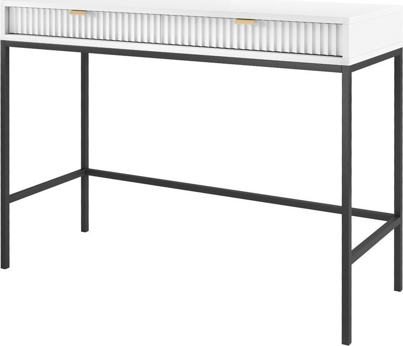 Ravio Toaletka z szufladami Kioto w kolorze białym