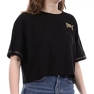 Koszulki i topy damskie - Koszulka damska Everlast Lunar 2 Tshirt, czarna, M - grafika 1