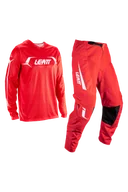 Odzież motocyklowa - Komplet cross Leatt 3.5 V26 CzerwonyXL - miniaturka - grafika 1