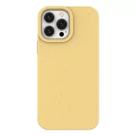 Etui i futerały do telefonów - Eco Case etui iPhone 14 Plus silikonowy degradowalny pokrowiec żółte - miniaturka - grafika 1