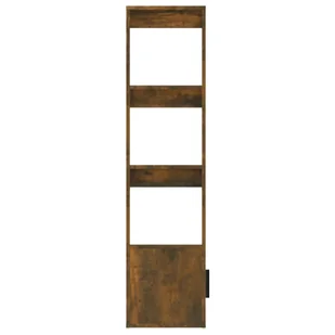 Szafka, przydymiony dąb, 80x30x119,5cm, materiał drewnopochodny - Szafki do salonu - miniaturka - grafika 9