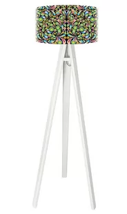 Macodesign Lampa podłogowa Magia pawich piór tripod-foto-059p-w, 60 W - Lampy stojące - miniaturka - grafika 1